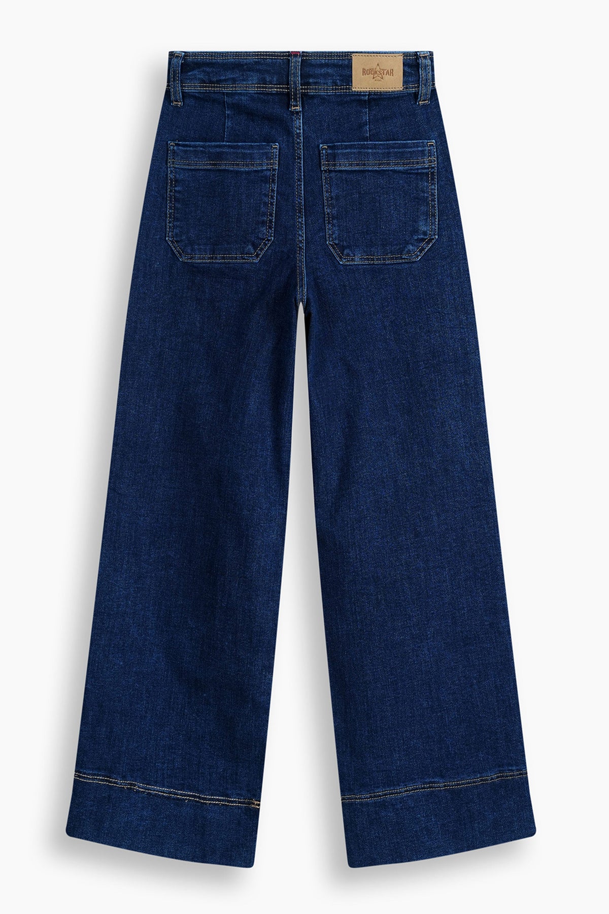 Front Pocket Wide Leg Jeans