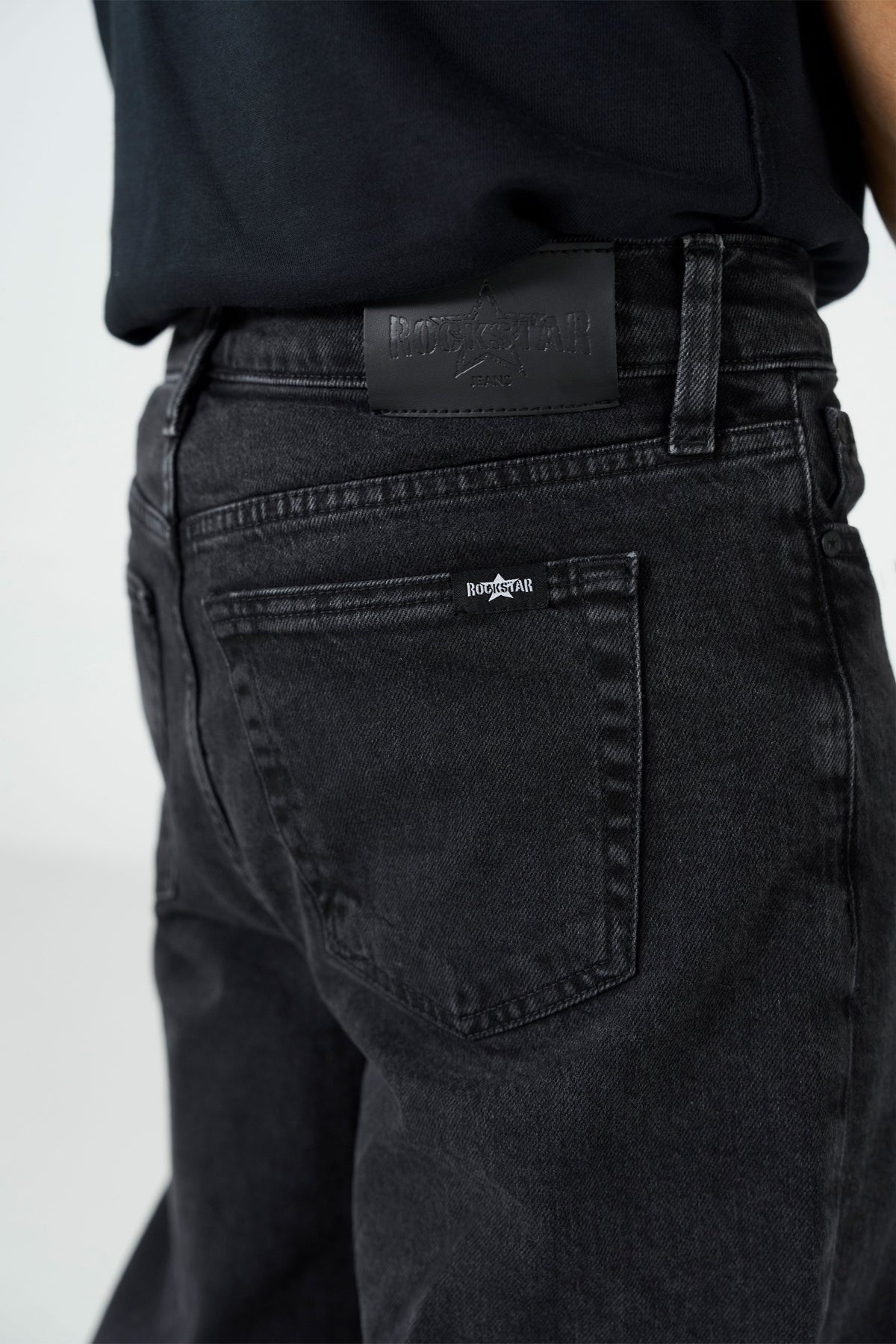 Black Baggy Jeans shop at Rockstar Jeans