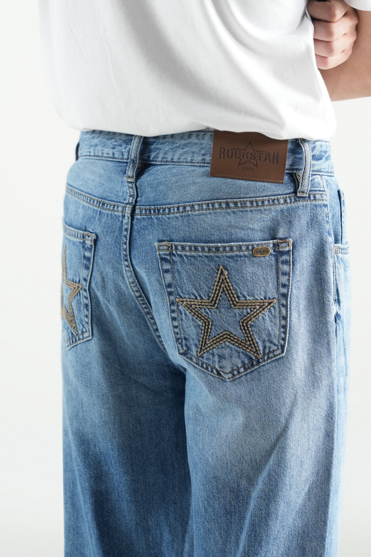 Flare Fit Jeans Light Blue