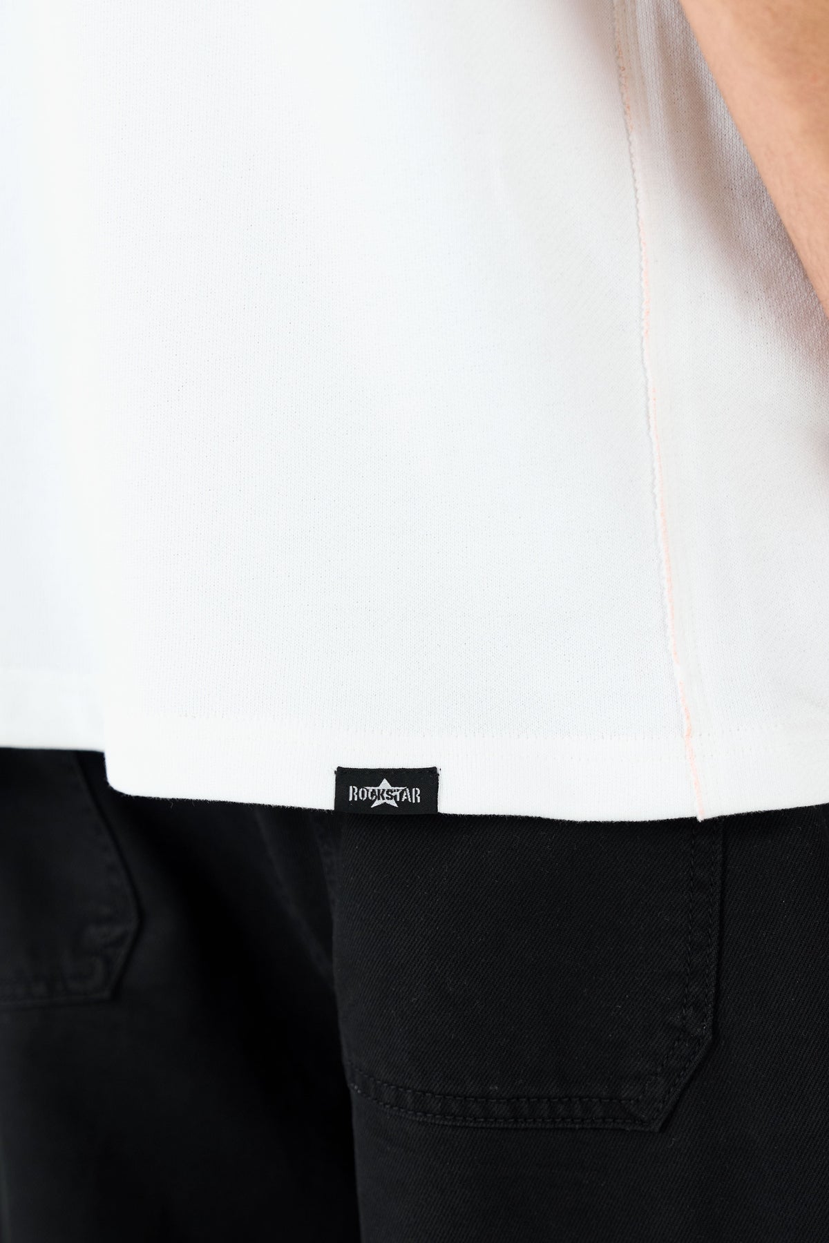 Oversized White T-Shirt shop at Rockstar Jeans