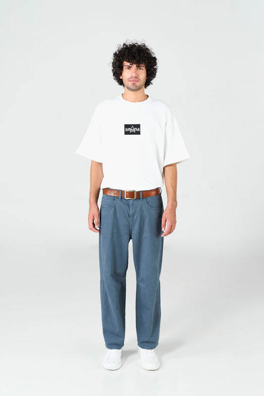 Bamboo Balloon Navy Pant