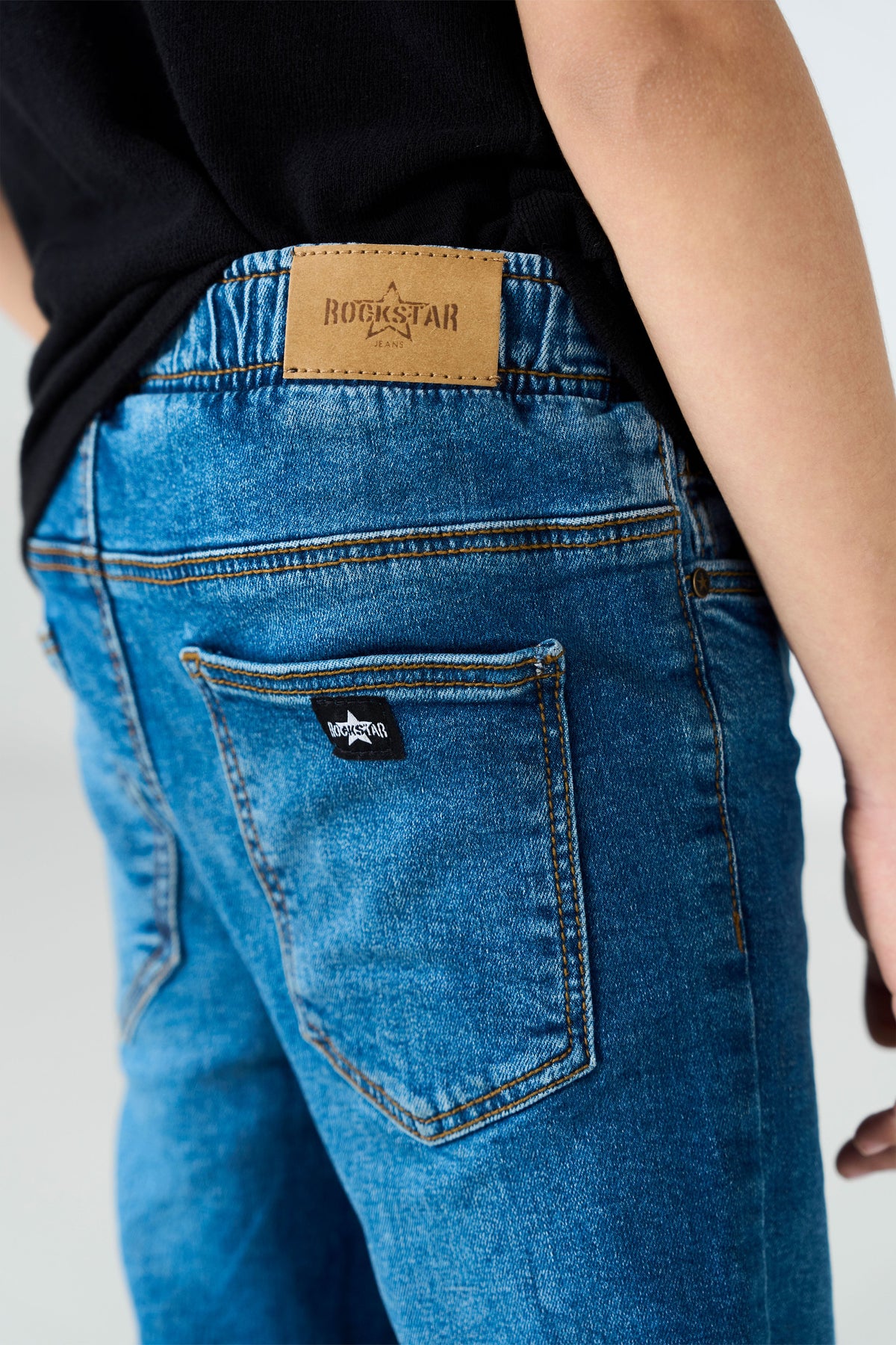 Denim jogger