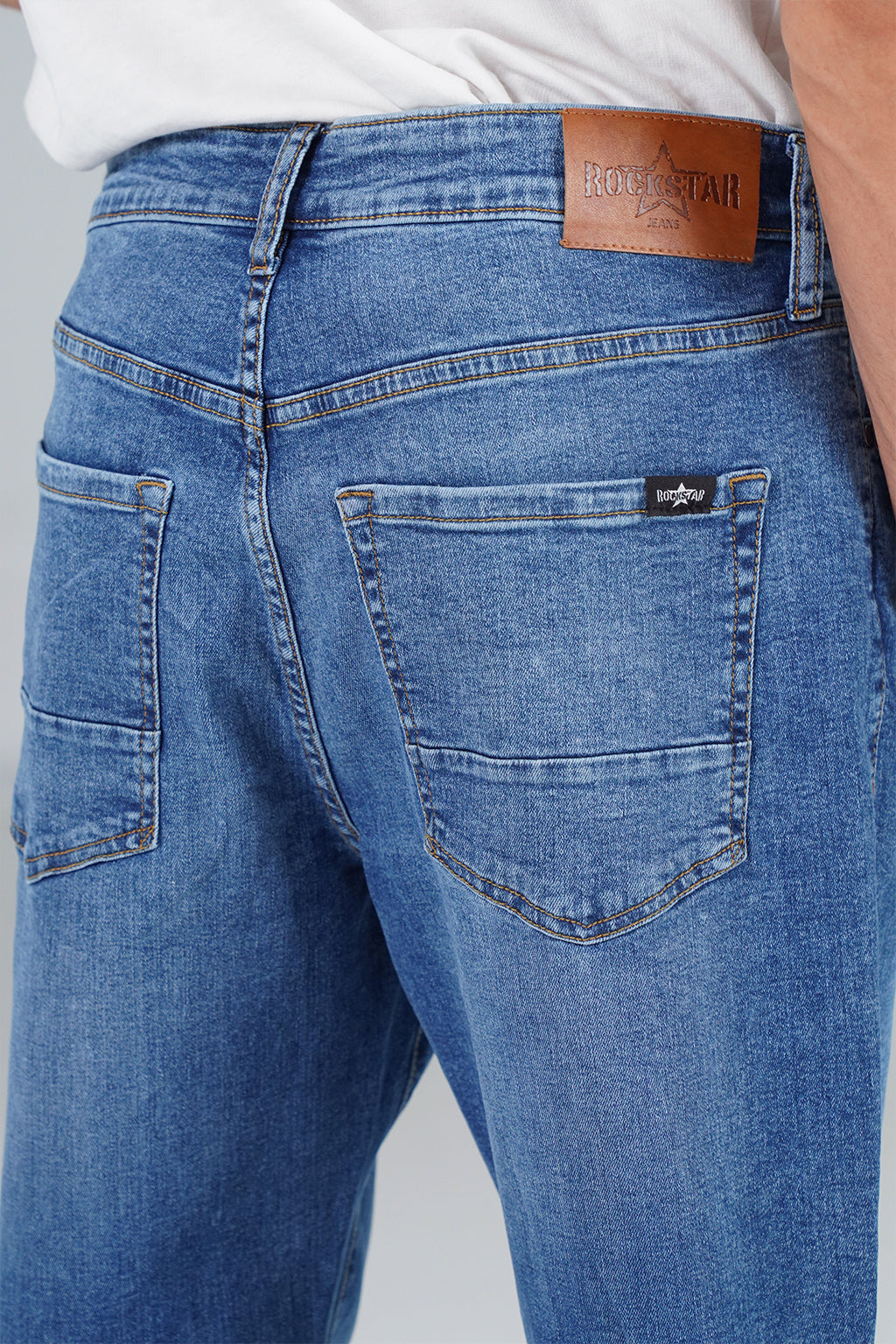 Straight Stretch Jeans shop at Rockstar Jeans