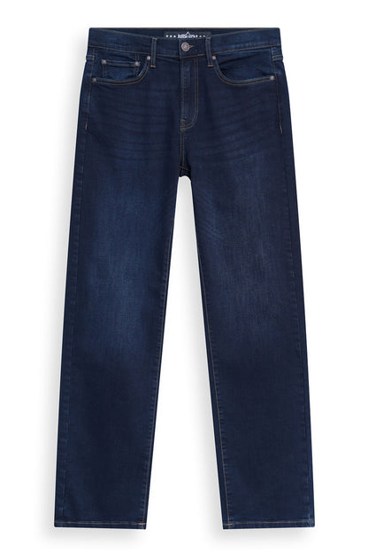 Authentic Straight Dark Blue Jeans