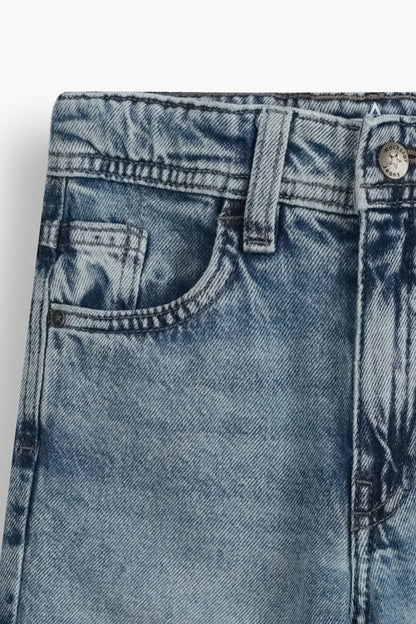 Straight Jeans - Tint Over Dyed