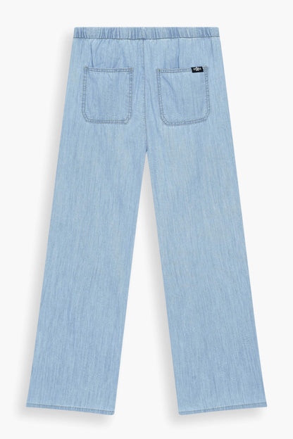 High Rise Wide Leg Trouser Jeans Light Blue