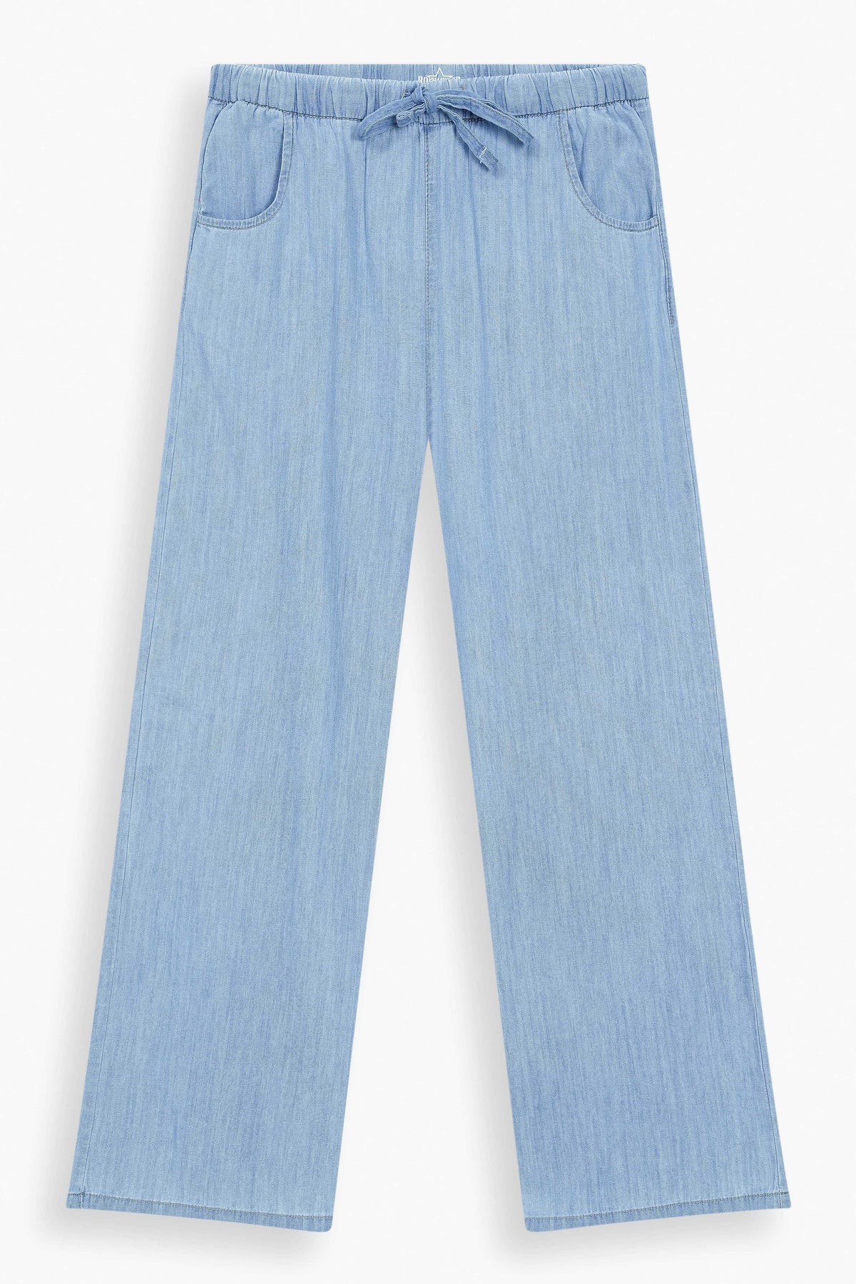 High Rise Wide Leg Trouser Jeans Light Blue
