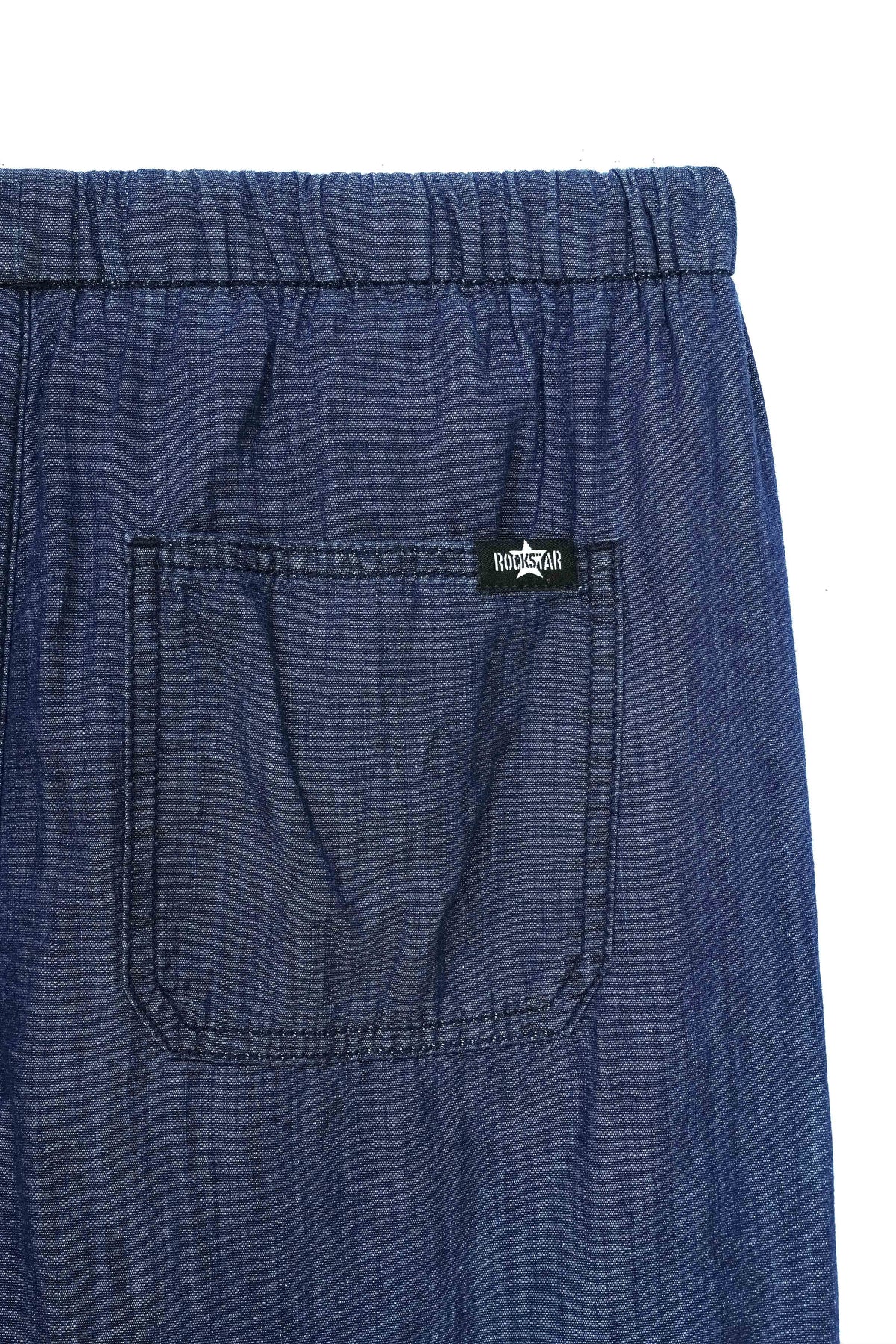 High Rise Wide Leg Trouser Jeans Dark Blue