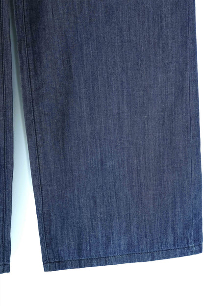 High Rise Wide Leg Trouser Jeans Dark Blue