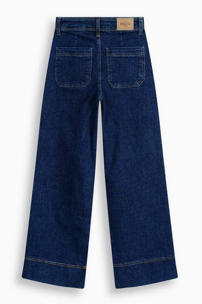 Front Pocket Wide Leg Jeans