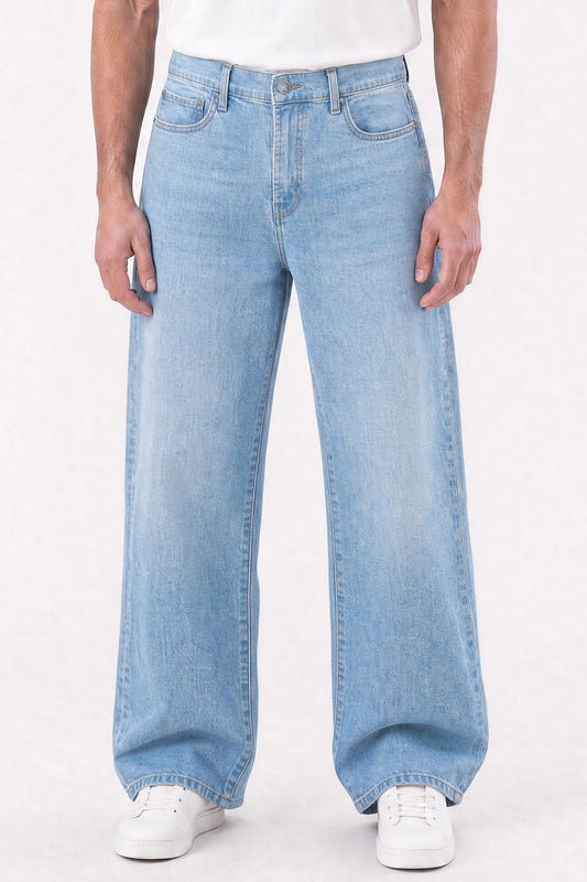 Dustland Straight Fit Jeans Light Blue