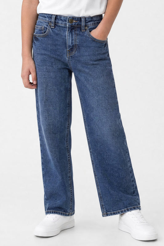 Straight Jeans Ripped