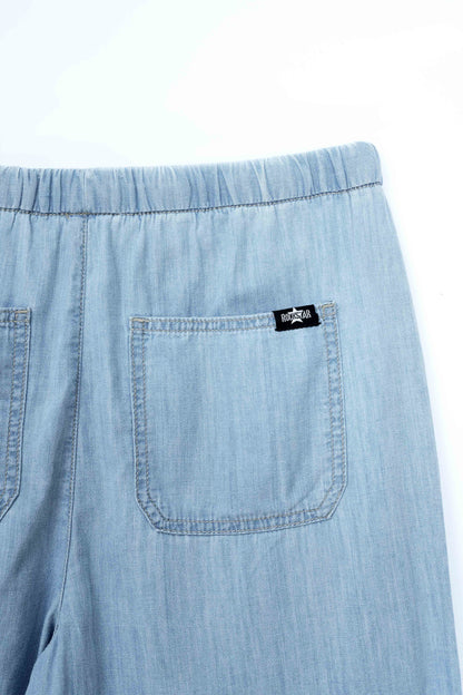 High Rise Wide Leg Trouser Jeans Light Blue