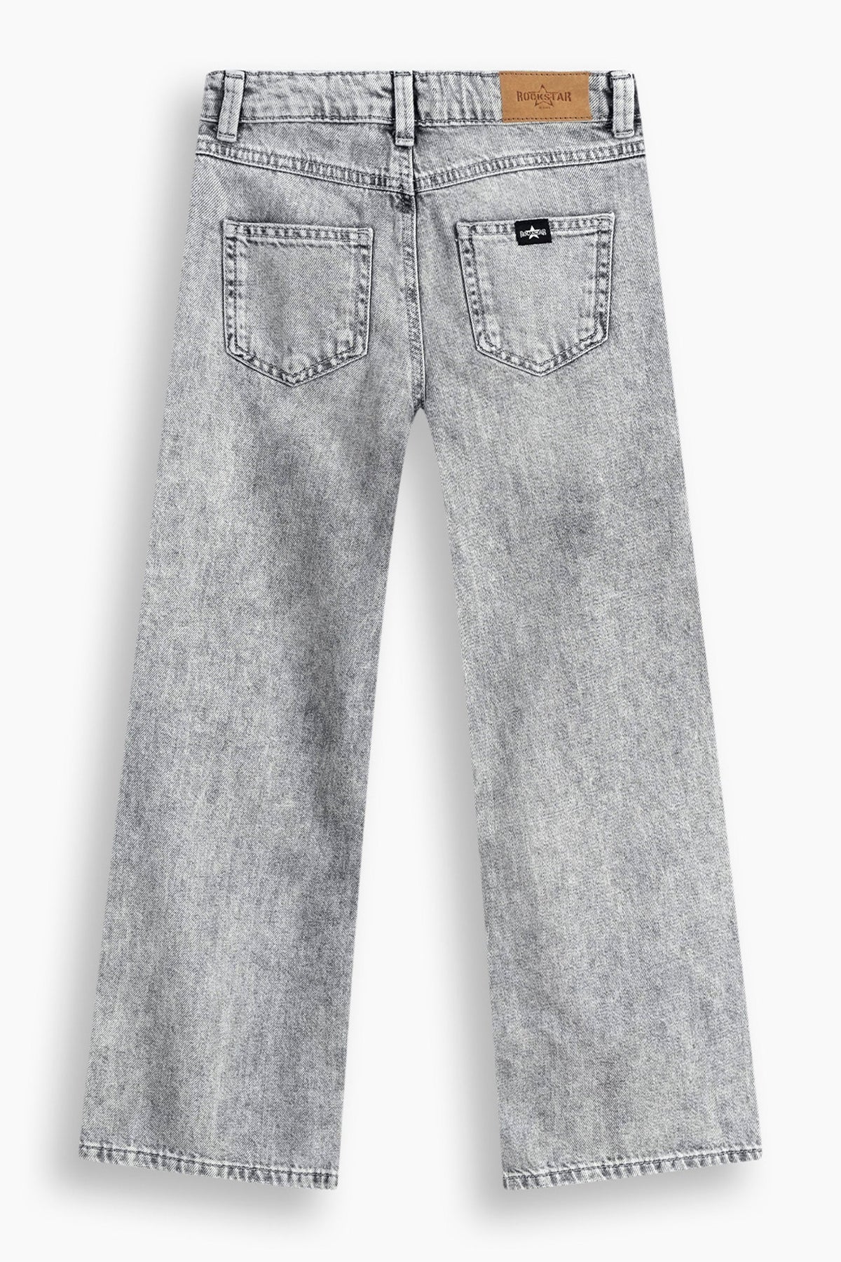 Wide Leg Studded Jeans