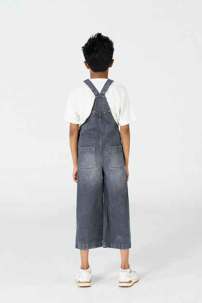 Grey Dungaree shop at rockstar jeans