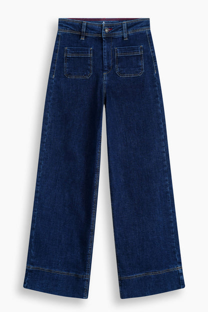 Front Pocket Wide Leg Jeans