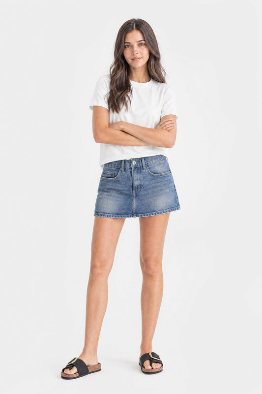 Mini Skirt With Inner Shorts