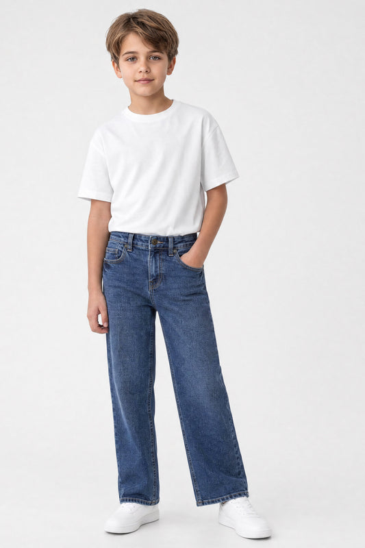 Straight Jeans Ripped