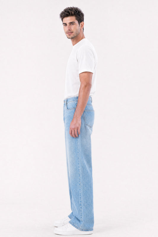 Dustland Straight Fit Jeans Light Blue
