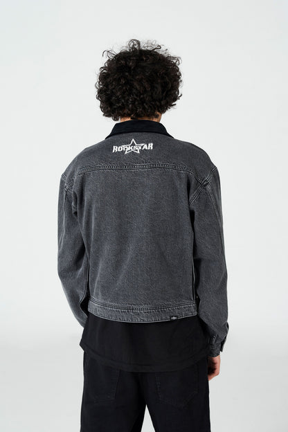 Mid Acid Bomber Jacket shop at rockstar jeans