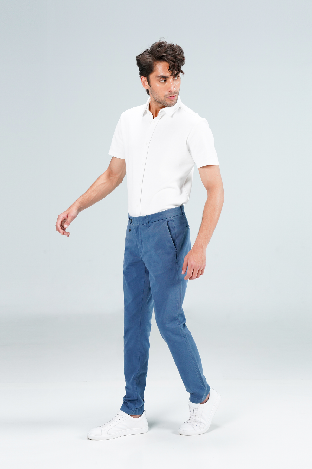 Slim Fit Chino Pant Blue shop at rockstar jeans