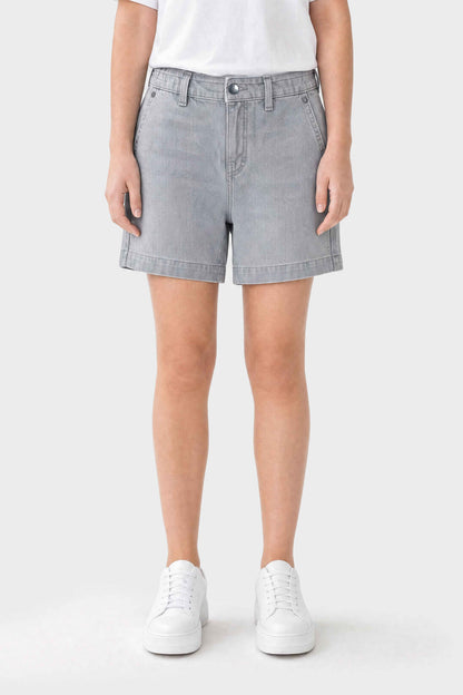 Wide Leg Studded Shorts