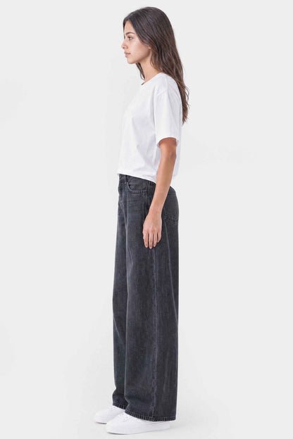 Super Low Rise Baggy Wide Leg Jeans