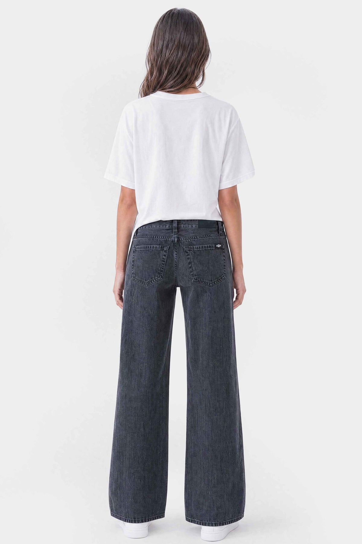 Super Low Rise Baggy Wide Leg Jeans