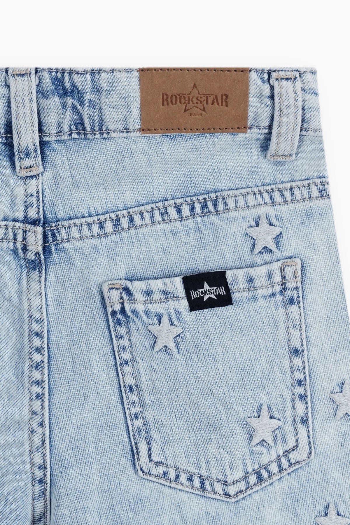 Star Embroidery Shorts