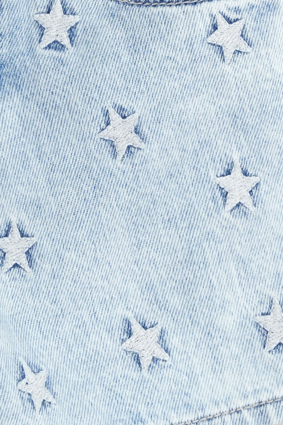 Star Embroidery Shorts