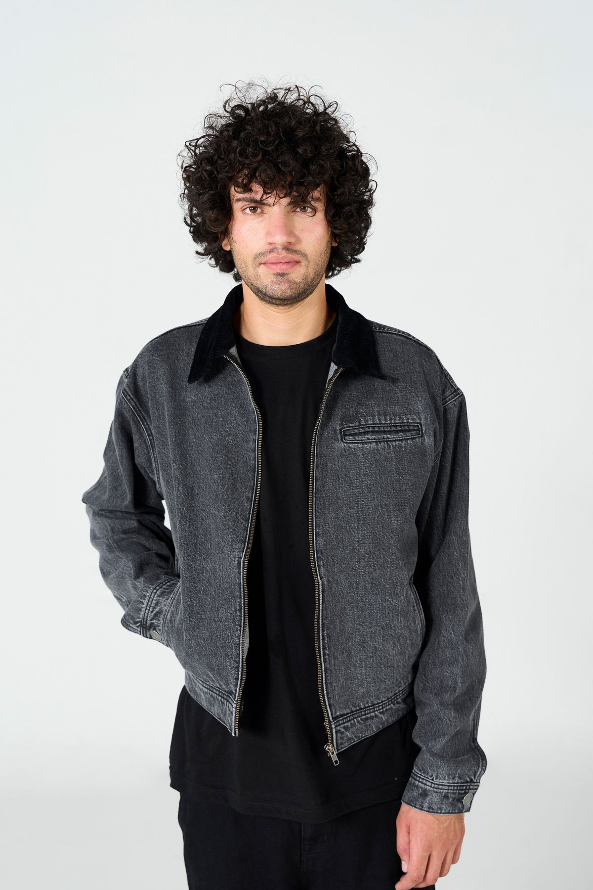 Mid Acid Bomber Jacket shop at rockstar jeans
