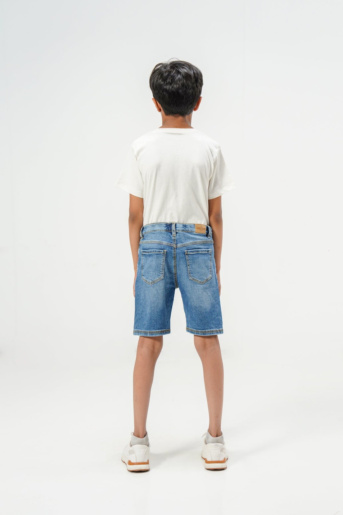 Ultra Light Blue Denim Shorts shop at Rockstar Jeans
