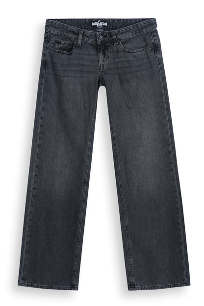 Super Low Rise Baggy Wide Leg Jeans