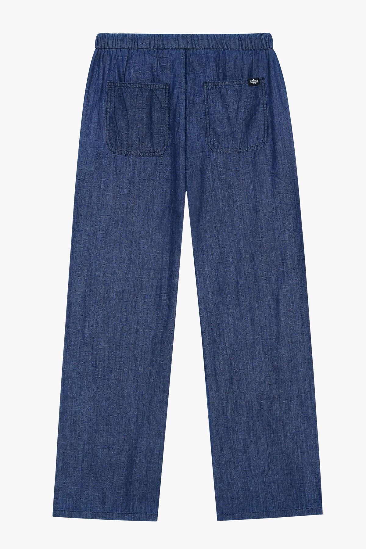 High Rise Wide Leg Trouser Jeans Dark Blue