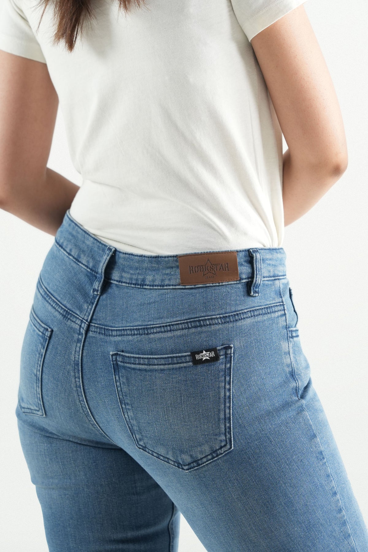 Essential Mid-Blue Denim Jeans