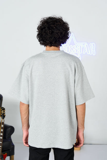 Oversized Grey T-Shirt shop at Rockstar Jeans