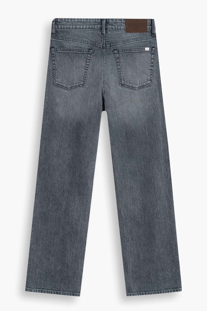 Loose Straight Fit Jeans Charcoal