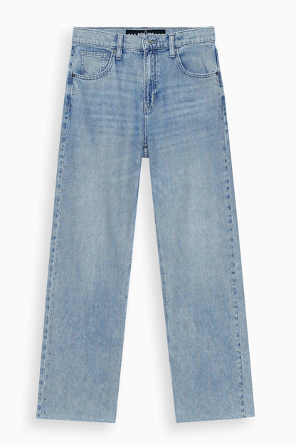 High Rise Wide Leg Stud Jeans