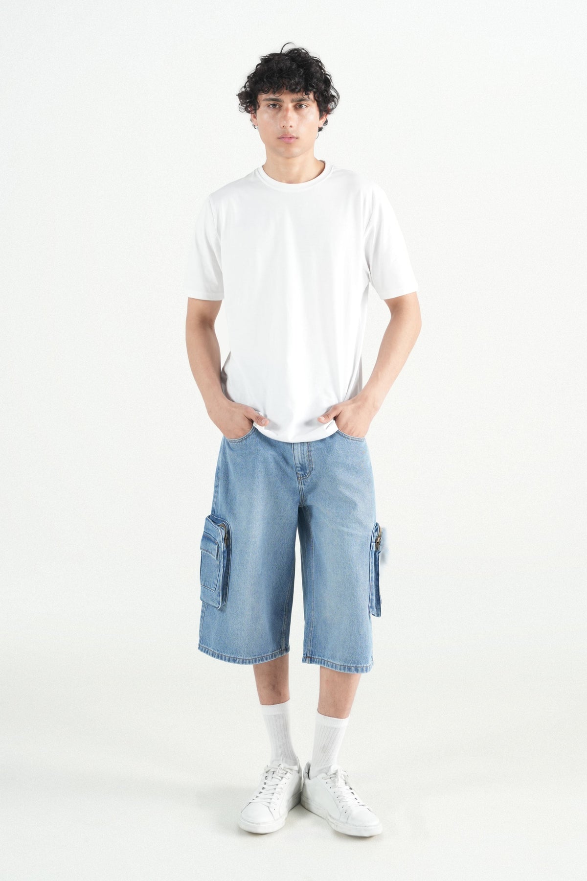 Utility Pocket Cargo Jorts