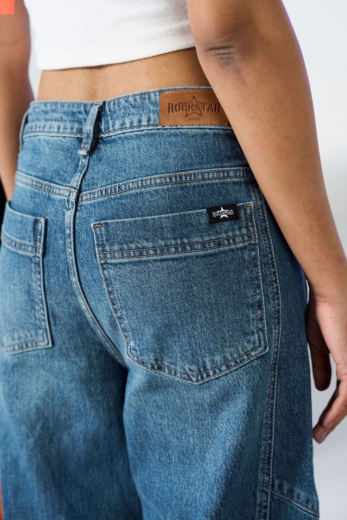 Stone Washed Barrel Fit shop at Rockstar Jeans