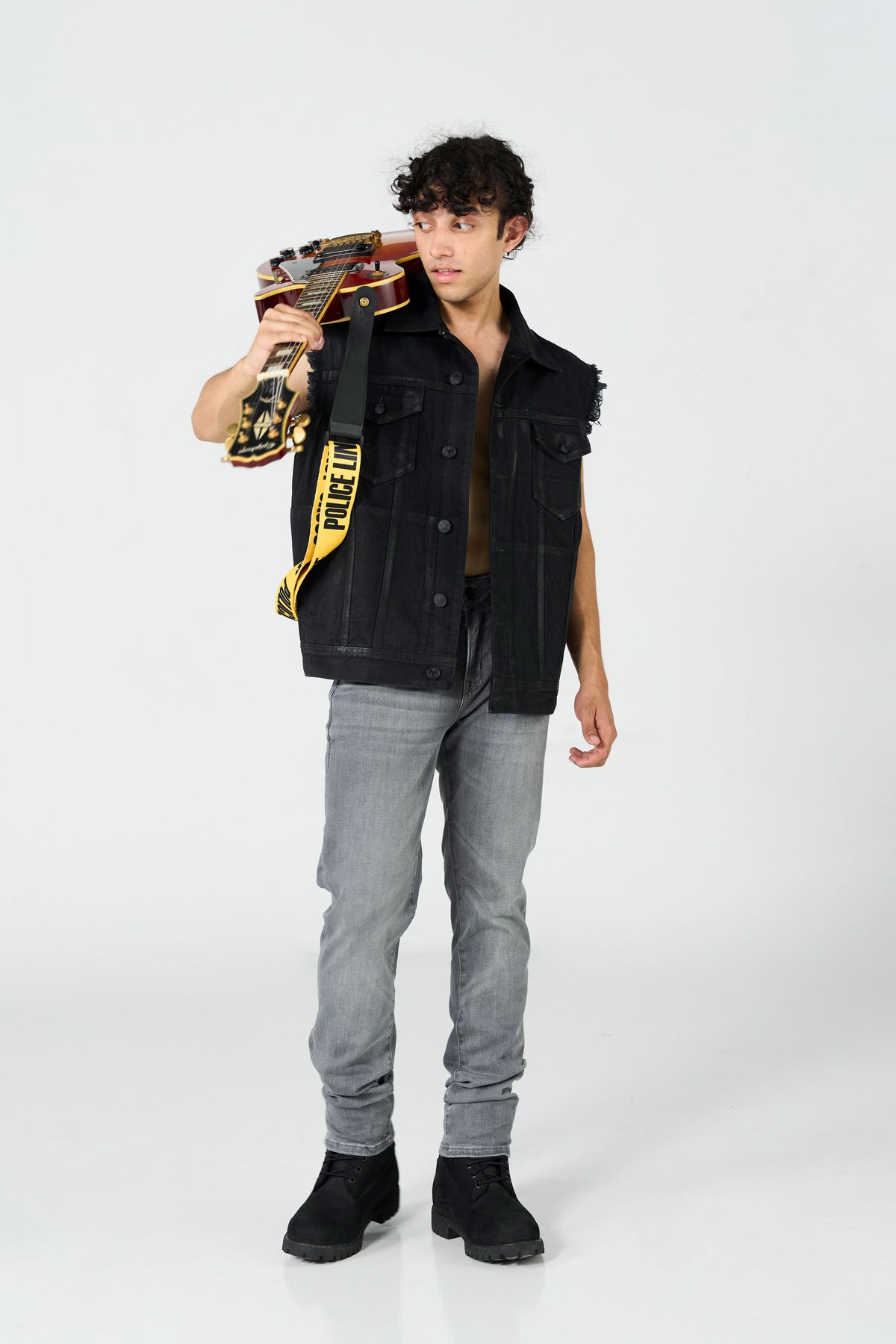 Raw Edge Vest shop at rockstar jeans