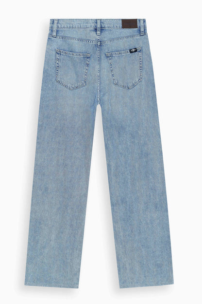 High Rise Wide Leg Stud Jeans