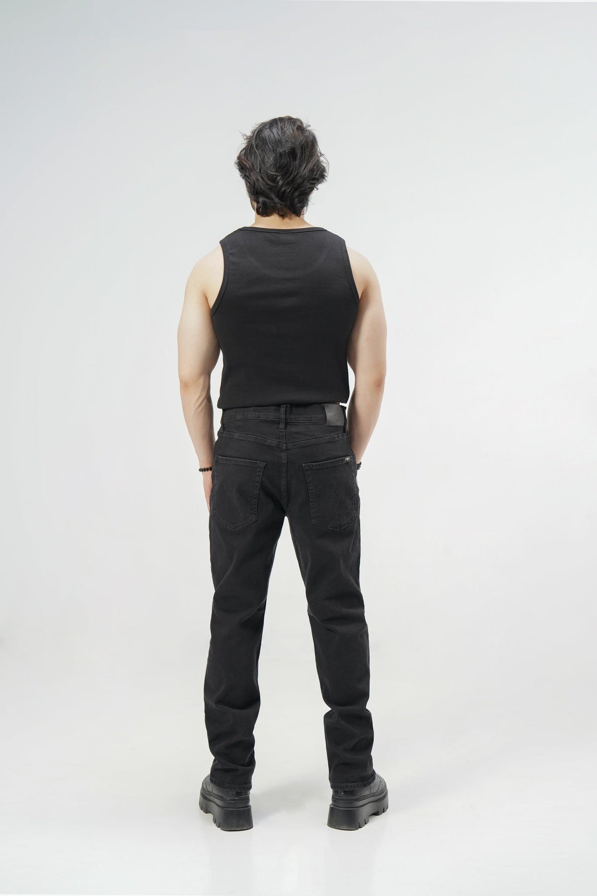 Authentic Straight Black shop at Rockstar Jeans