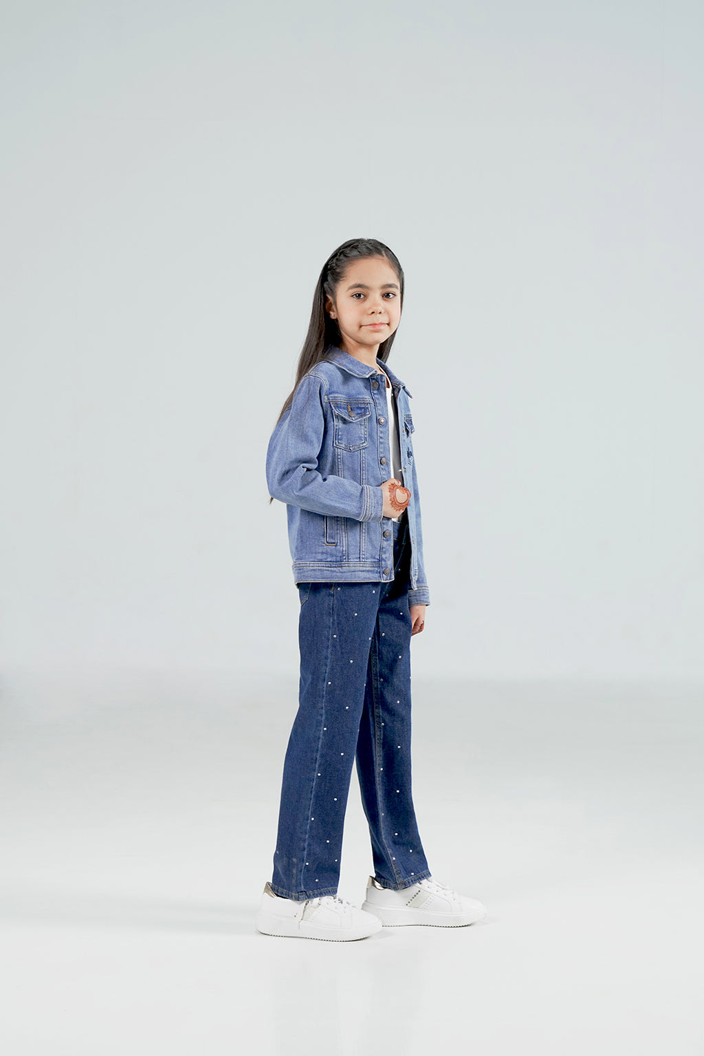 Denim Trucker Jacket Tinted shop at rockstar jeans