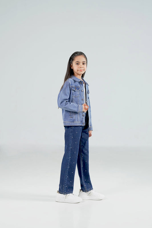 Denim Trucker Jacket Tinted shop at rockstar jeans