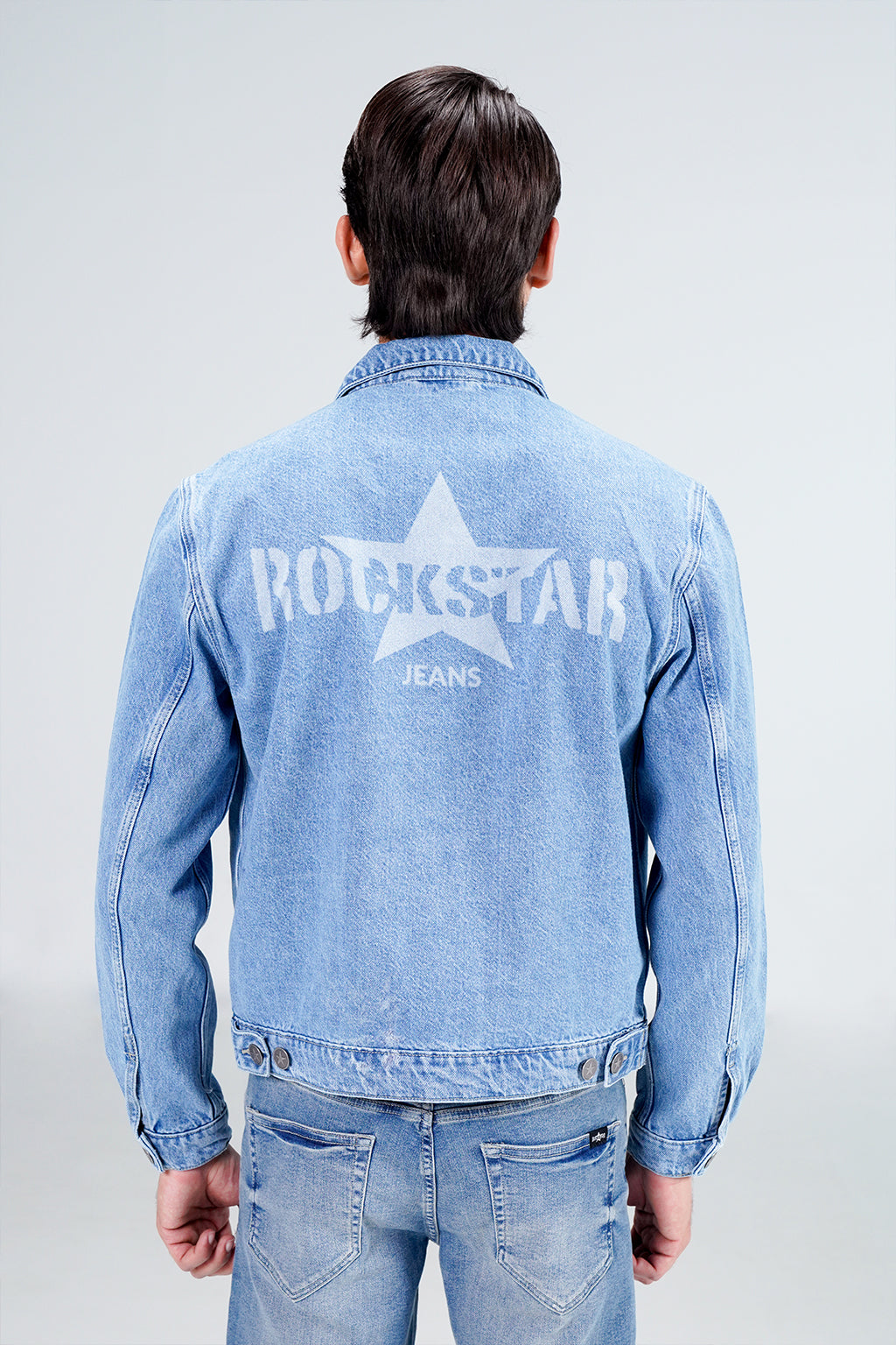 Denim jacket Light Wash shop at rockstar jeans