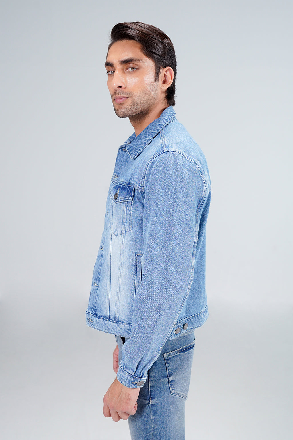 Denim jacket Light Wash shop at rockstar jeans