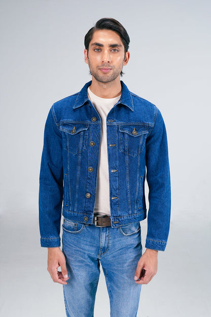 Denim jacket Medium Wash shop at rockstar jeans