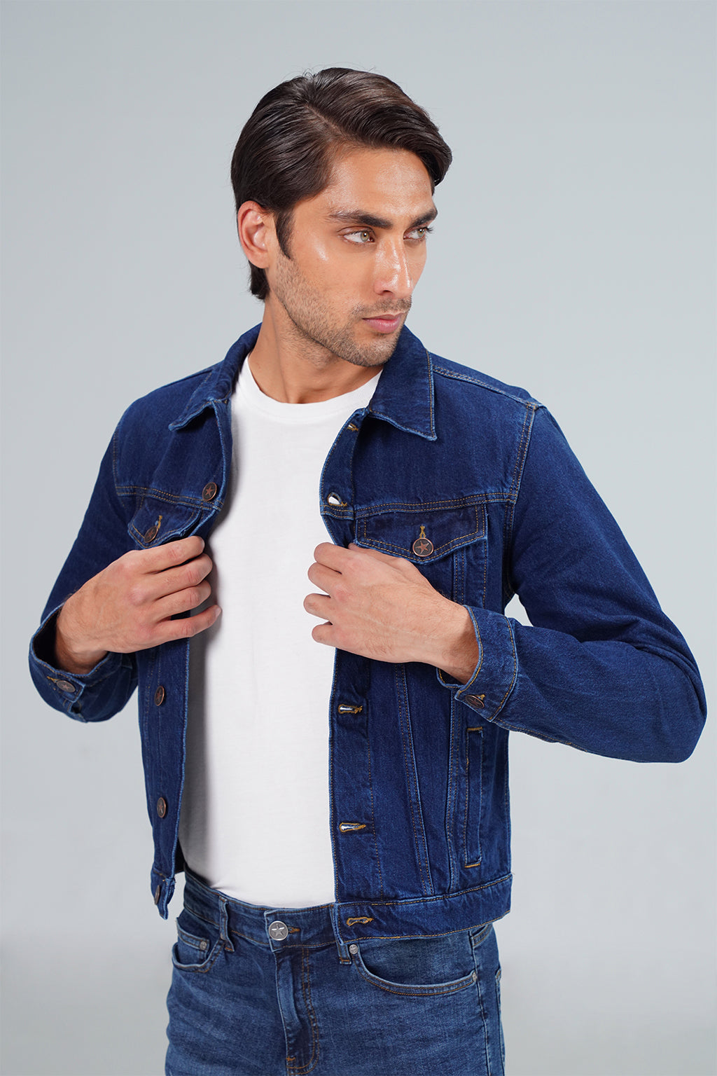 Denim jacket Dark Wash shop at rockstar jeans